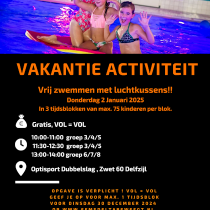 Kerstvakantie activiteit 